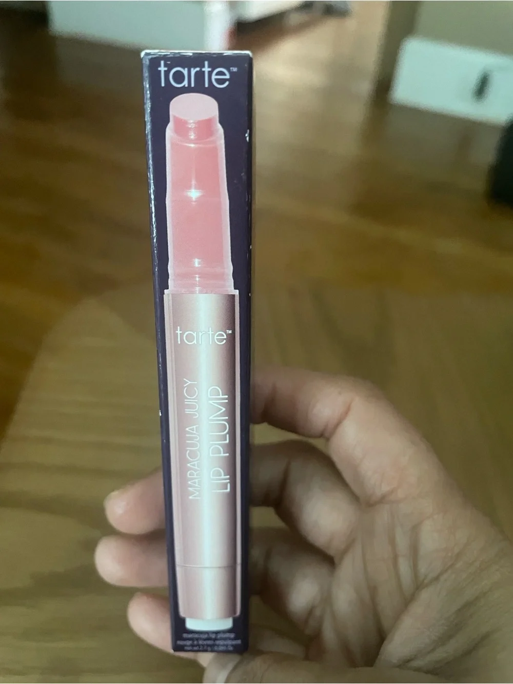 tarte Juicy Lip Plumping Gloss — Nude Peachy Rose